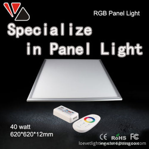 Pure White Color Temperature(CCT) and Panel Lights Item Type 40 watt rgb LED Panel Light